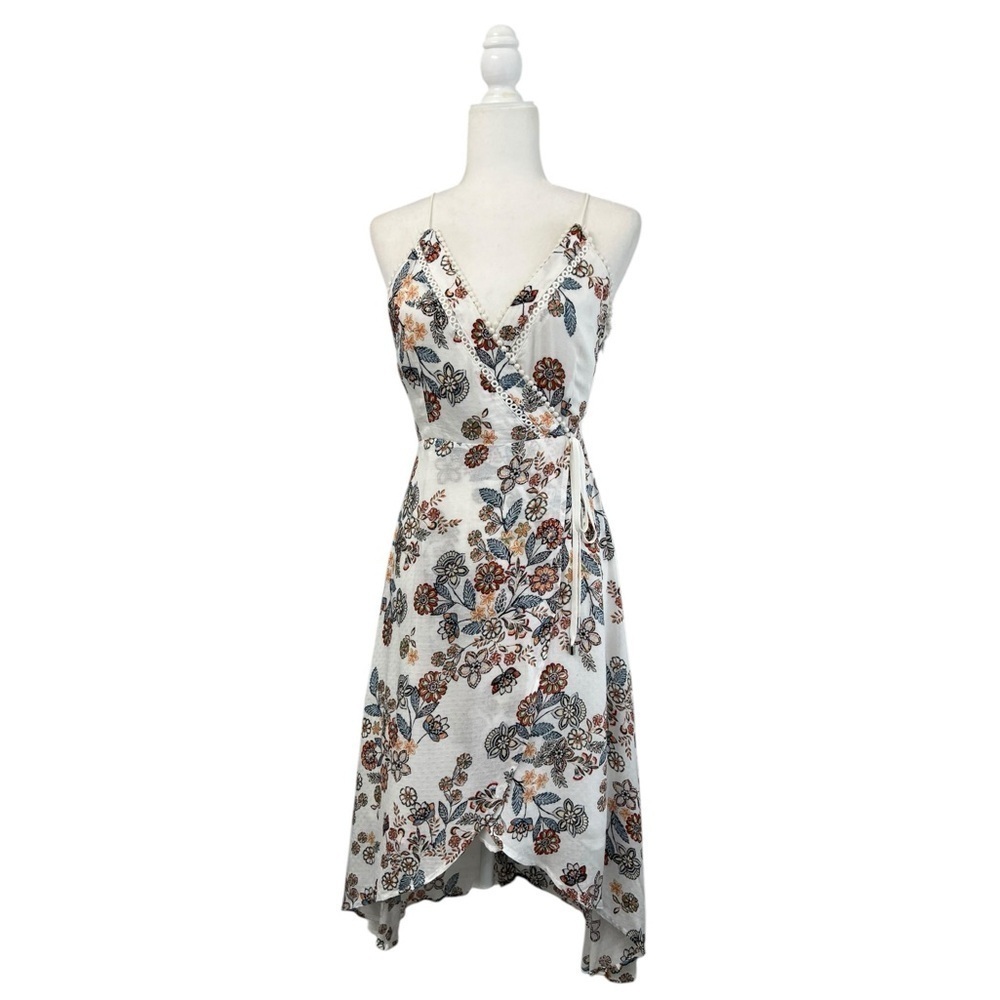 J by JOA Off High Low Spaghetti Strap Dress - Size Small